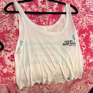 White Women's Tank Top